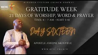DAY 16 — He Has Kept Us |(Dec 16) Gratitude Week – Day 2 | Apostle Joseph Akinyele