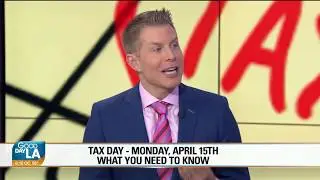 Last Minute Tax Tips from Good Day LA Fox 11 with Financial Planner David Rae