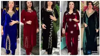 Dise&ntilde;o de vestido de fiesta de terciopelo para ni&ntilde;as