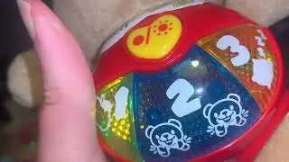 Ella&rsquo;s new v tech little singing Alfie bear and v tech soft singing radio