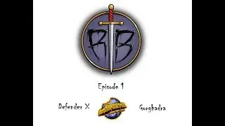Raise The Banner: Monsterpocalypse- ep1 Defender X vs  Gorghadra