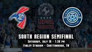 NPSL South Semifinal: Miami Fusion at Chattanooga FC