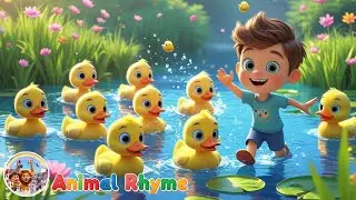 Six Little Ducks | Jack&rsquo;s Viral Color Counting | Learn Numbers 1-6