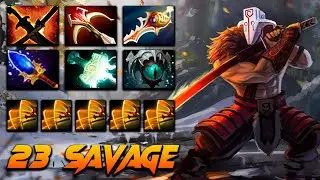 T1.23savage Juggernaut - Dota 2 Pro Gameplay [Watch & Learn]