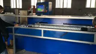 Paint Roller Thermfusion Machine testing for Poland customer
