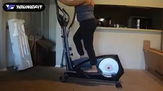 Youngfit elliptical review | home gym equipment for postpartum weight loss