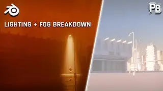 Lighting a Cinematic Scene in Blender | Lighting, Fog & Atmosphere Breakdown