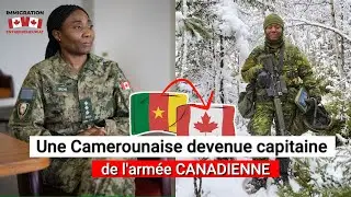 Cette Camerounaise a quitté son boulot d'informaticienne pour entrer dans l'armée Canadienne #canada