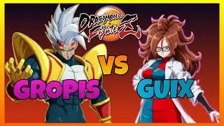 DBFZ - GROPIS vs GUIX gameplays (Hit, Super Baby 2, Frieza vs Tenshinhan, Labcoat 21, Beerus)