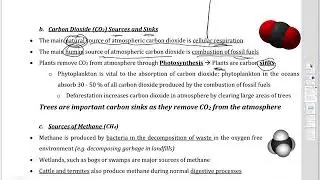 Lesson #5 - Anthropogenic Greenhouse Effect and Greenhouse Gases Video 1
