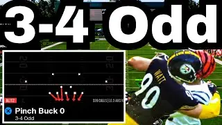 Нашивка 3-4 Odd Defense Post (Madden 26)