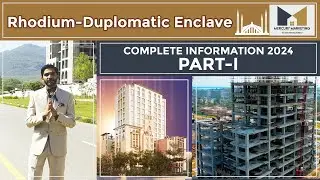 RHODIUM RESIDENCIA - DIPLOMATIC ENCLAVE - G5 ISLAMABAD - 2024 UPDATES - CONSTRUCTION UPDATES.