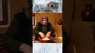 100 Years Old Woman Protects from Lions alone in the Forest #WolfPack #ExtremeCold #Siberia #snow