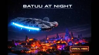 Star Wars: Galaxy's Edge AT NIGHT