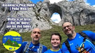 [ 2,7 K ] Ascensión Pico Dubil ( Peña Mea) + visita a el Arcu ( Ojo de Buey). ( Laviana. Asturias).