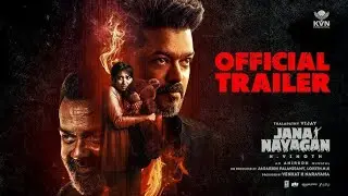 Jana Nayagan - Official Trailer | Thalapathy Vijay | Pooja Hegde | H Vinoth | Anirudh | KVN