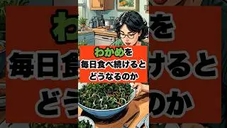 ワカメで人生が変わった　#shorts #おすすめ #雑学 #ダイエット #痩せる #美容 #わかめ