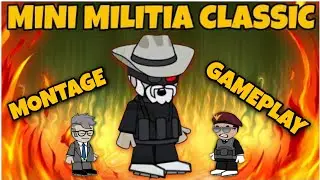 DAY-255 | Mini Militia Classic Montage Gameplay🔥#minimilitia #minimilitiaclassic#da2  #viralvideo