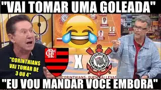 🤣🤣“VAI SER GOLEADA!” ⚽🔥 MARAVILHA CRAVA FLAMENGO X CORINTHIANS NA FINAL 💣🗣️''VAI SER 3 OU 4''