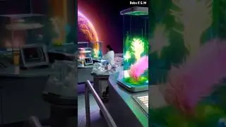 A futuristic Lab in science experiment, research. Technology.✨❤️ #ai #shorts #music #science #tech ✨