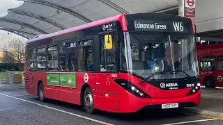 Journey on Arriva London Route W6 | Enviro 200 MMC | ENS29 (YX67 VHY)