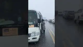 Khunjerab pass PAKISTAN.. snow fall 🙂❤️