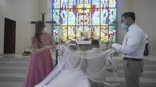 Wedding Ceremony Tradition: Removal of Viel & Cord