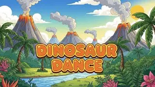 Dinosaur Dance 🦖🎵 | Fun Learning & Movement Song for Kids | Happy Tales & Tunes