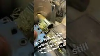 ORIGINAL Atlas lathe in action!