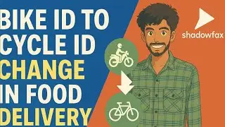 Shadowfax Bike Id To Cycle Id Change in tamil