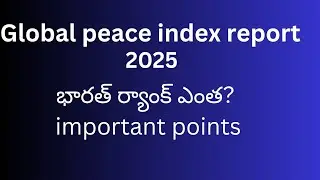 Global peace index 2025