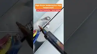 High-Power Soldering Iron Hotter, Faster, Stronger #HighPowerIron #Soldering #Welding