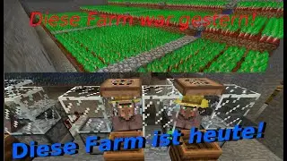 Minecraft 1.19 Die kleinste automatische AFK Nahrungsmittelfarm