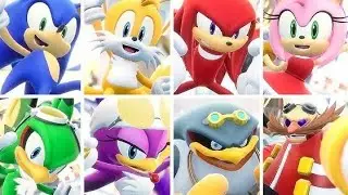 Sonic Racing CrossWorlds - Grand Prix Victory Animations