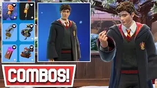 *NEW* BEST HARRY POTTER HOGWARTS SKIN COMBOS! | Fortnite