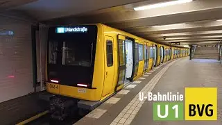 BVG | Mitfahrt U1: Uhlandstr. - Wittenbergplatz | Stadler IK18
