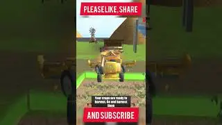 Big tractor Farming #bigtractor #farminggame #tractorgame #farminggameplay #androidgames #gameplay