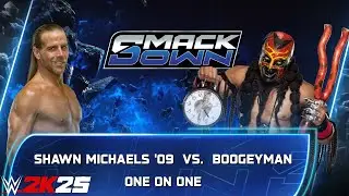 WWE 2k25 - Shawn Michaels '09 vs Boogeyman: Single Match at Smackdown 