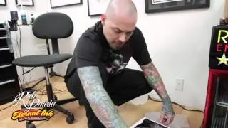 Rich Pineda using Eternal Ink