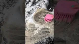 ASMR- Filthy Scrub ✨ #asmr #cleantok #asmrcleaning #satisfying #cleaningsounds #scrubbing