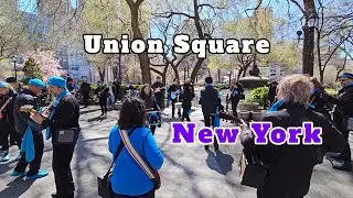 Union Square. Walking Tour. New York. NY