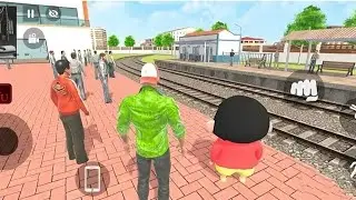 😱 Franklin open new railway station in Indian Theft Auto simulator 🤯 Jack open new railway station