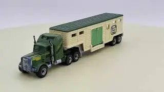 kenworth aerodyne low bed trailer lesney matchbox 1981 1100