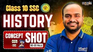 Class 10 History SSC | 80-20 Rule Concept Shot | Board Exam Focus | VEdA EdTech | HSK Sir