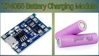DIY 3.7V Li-ion Battery Charger using TP4056 Battery Charging Module...#TP4056 #KVR_ELECTRONICS