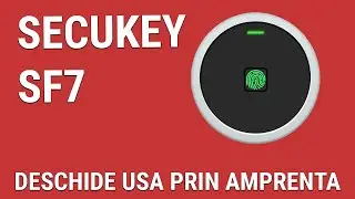 In 2023 folosim DOAR amprenta prin control acces cu Bluetooth SECUKEY SF7-BT Fingerprint