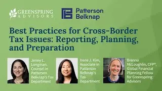Best Practices for Cross-Border Tax Issues: Reporting, Planning, and Preparation | Webinar