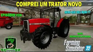 FS22 - Ep24 - Comprei um TRATOR novo para a fazenda #farmingsimulator22 #games #agro #fs22 #xbox