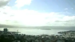 Wellington, NZ - Timelapse of Sunday the 16th of September 2012