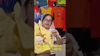 Bộ thun cotton  b&eacute; g&aacute;i  (0396165872)